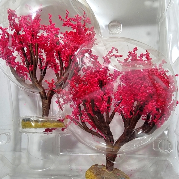 New Retired 2000 LEMAX Autumn Oak, Small Trees - Picture 3 of 7